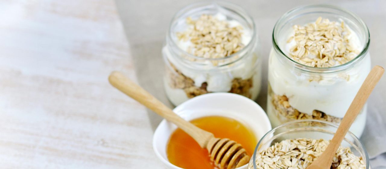 Szybka owsianka z miodem