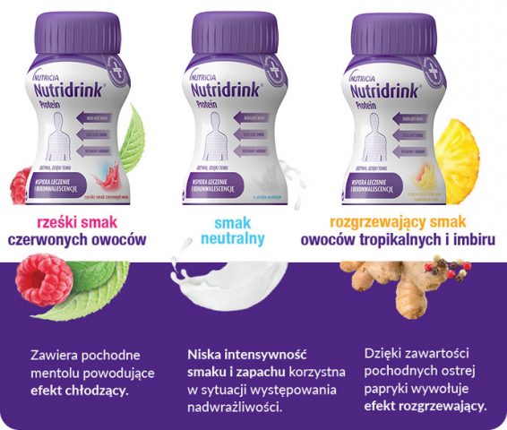 Nutridrink Innowacyjne smaki prezentacja