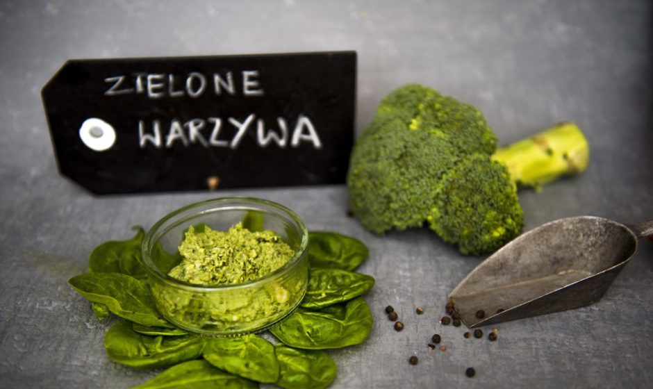 Krem z zielonych warzyw