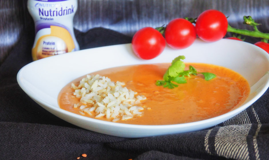 Zupa z batatów i soczewicy