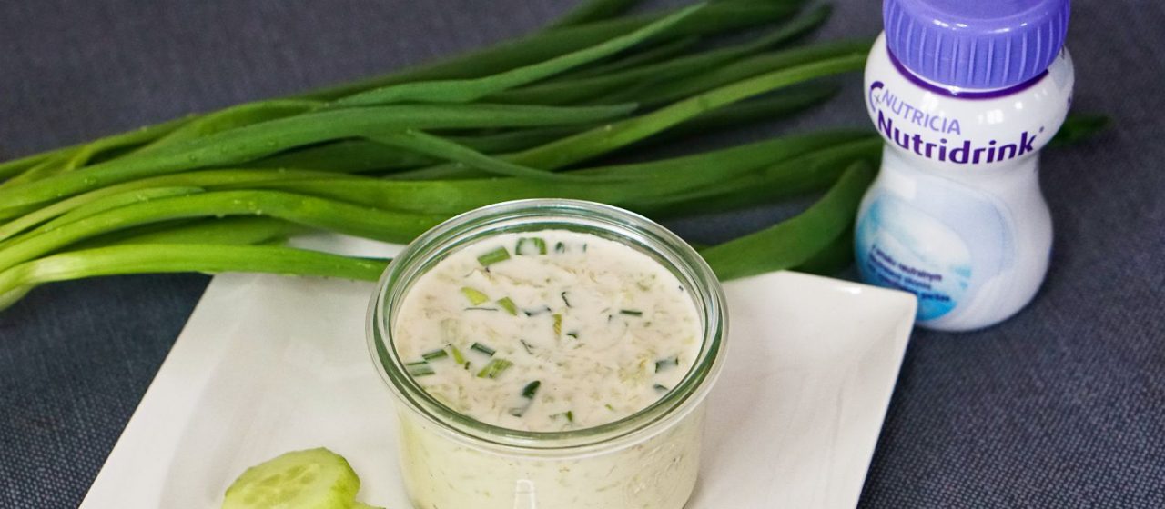 chłodnik z ogórkiem